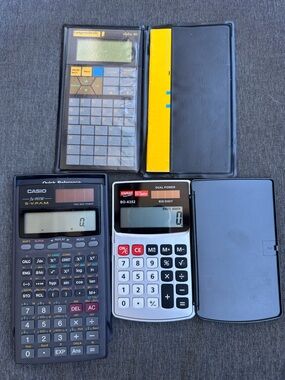 Vintage Scientific & Pocket Calculators Lot